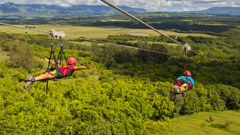 The FlyLine — Longest Zipline in Kauai | Outfitters Kauai